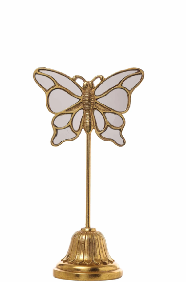 Farfalla resina su base Arpimex 15x9.5x27.5cm N28398