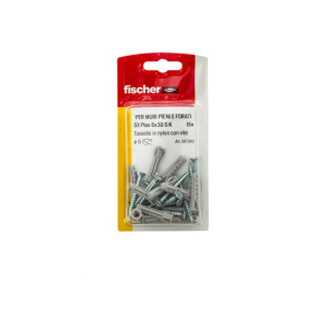 Tassello con vite sx plus  6x30 s blister