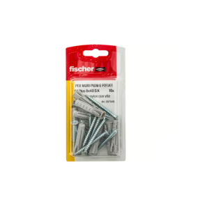 Tassello con vite sx plus  8x40 s blister