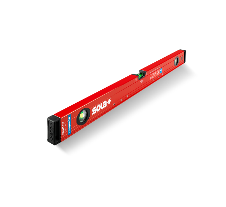 Livella Sola a bolla d' aria magnetica REDM3 80cm