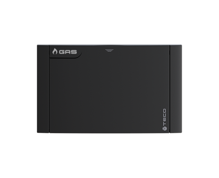 Placca di copertura Teco B01 135x90mm gas nero soft K2.0- K2.1