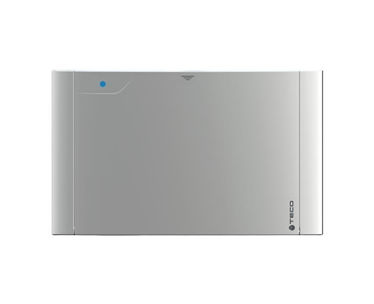 Placca di copertura Teco D03 230X140 acqua silver per K4.3