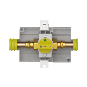 Rubinetto di intercettazione  gas da incasso diritto k2.0 k200bc10100