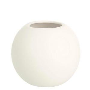 Vaso althea  porcellana bianco dm 13cm h 11cm