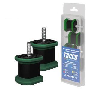 Antivibrante  kit 4 pz tacco 40x40mm per condizionatori fino a 100 kg