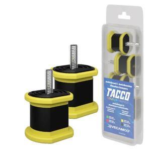 Antivibrante  kit 4 pz tacco 40x40mm per condizionatori fino a 200 kg