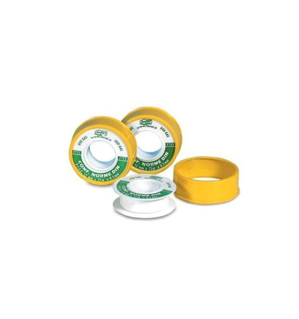 Nastro PTFE per Gas H 19 mm x 12 m spessore 0,1 mm TEFDIN1912F