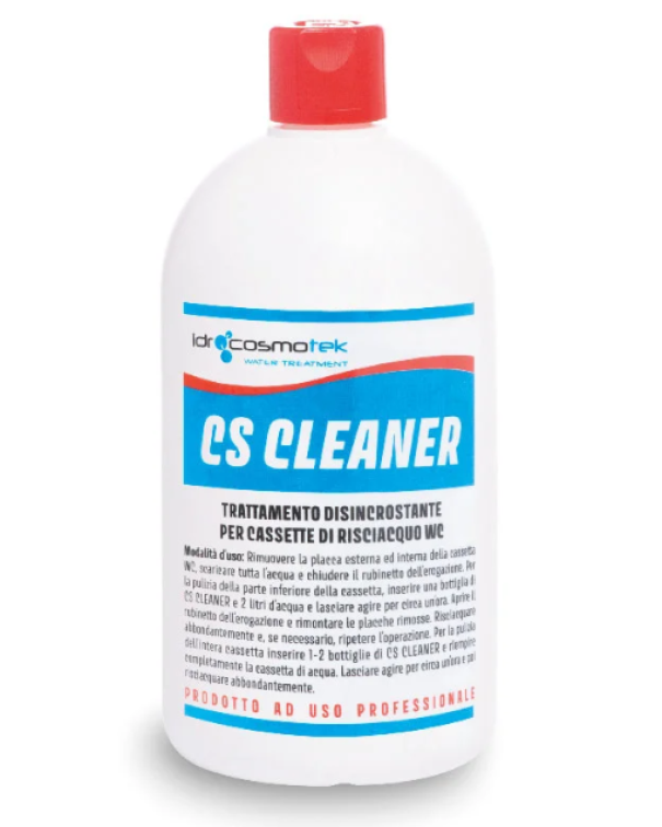 Disincrostante anticalcare professionale per wc e cassette da incasso wc Idrocosmotek Cs Cleaner 1lt