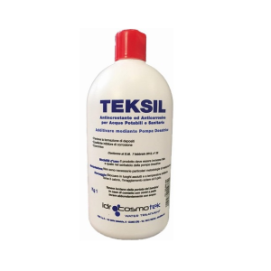 Flacone teksil per dosatori a liquido anticorrosivo e antincrostante