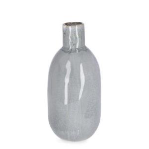 Vaso iku  azzurro h29cm in ceramica