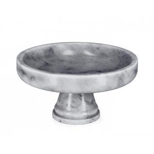 Alzata kandy  marmo grigio d. 25cm art. 0185575