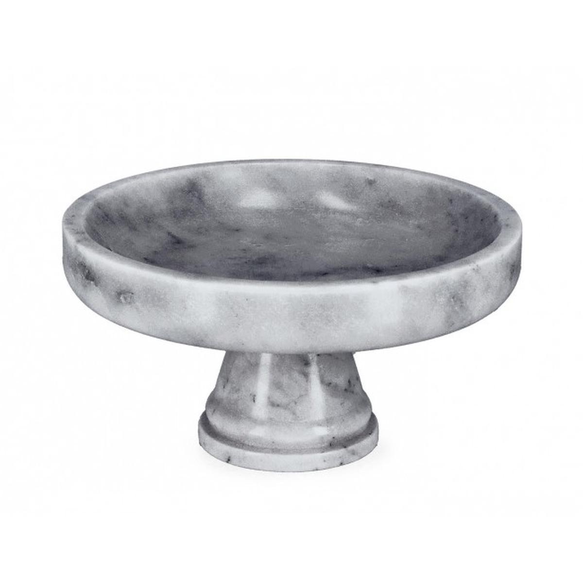 Alzata Kandy Bizzotto marmo grigio D. 25cm Art. 0185575
