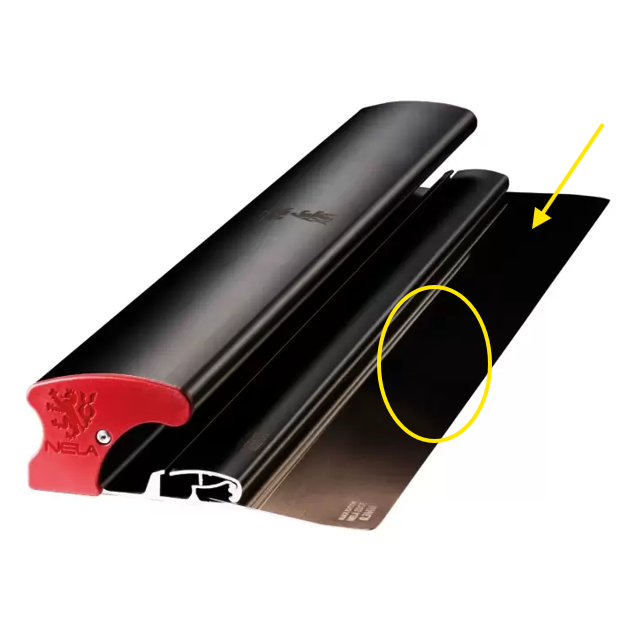 Lama di ricambio 406mm Nela sp. 0.5mm per spatola 5090 2 pezzi
