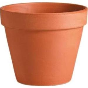 Vaso tondo cotto  9cm art. 01090sz