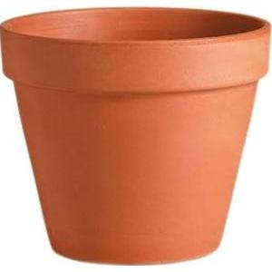 Vaso tondo cotto  19cm art. 01190sz