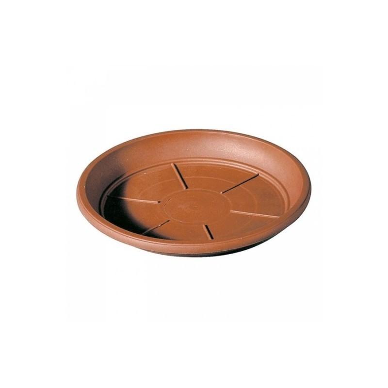 Sottovaso tondo Sanremo Deroma plastica 22cm