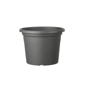 Vaso cilindro farnese plastica  antracite 25cm