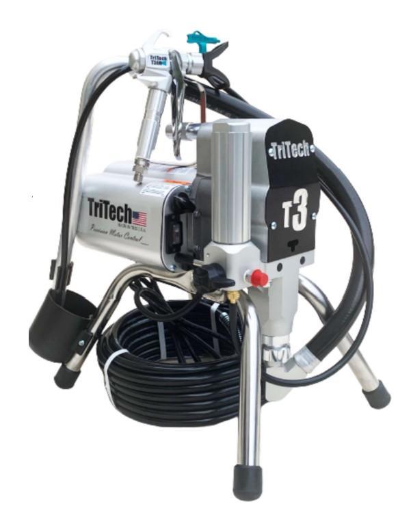 Sistema di Spruzzatura Professionale TRITECH T3 220V Stand Completo