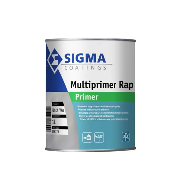 Fondo microporoso per legno Sigma Multiprimer rapid bianco 1 litro