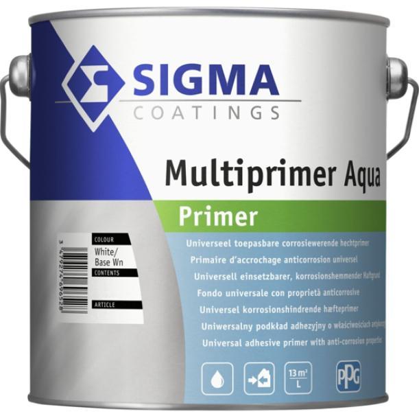 Primer universale con potere anticorrosivo Sigma Multiprimer aqua wn 1 litro
