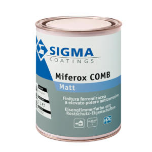 Finitura ad effetto ferromicaceo  miferox comb grigio 02 1 litro