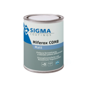 Finitura ad effetto ferromicaceo  miferox comb grigio 02 2.5 litri