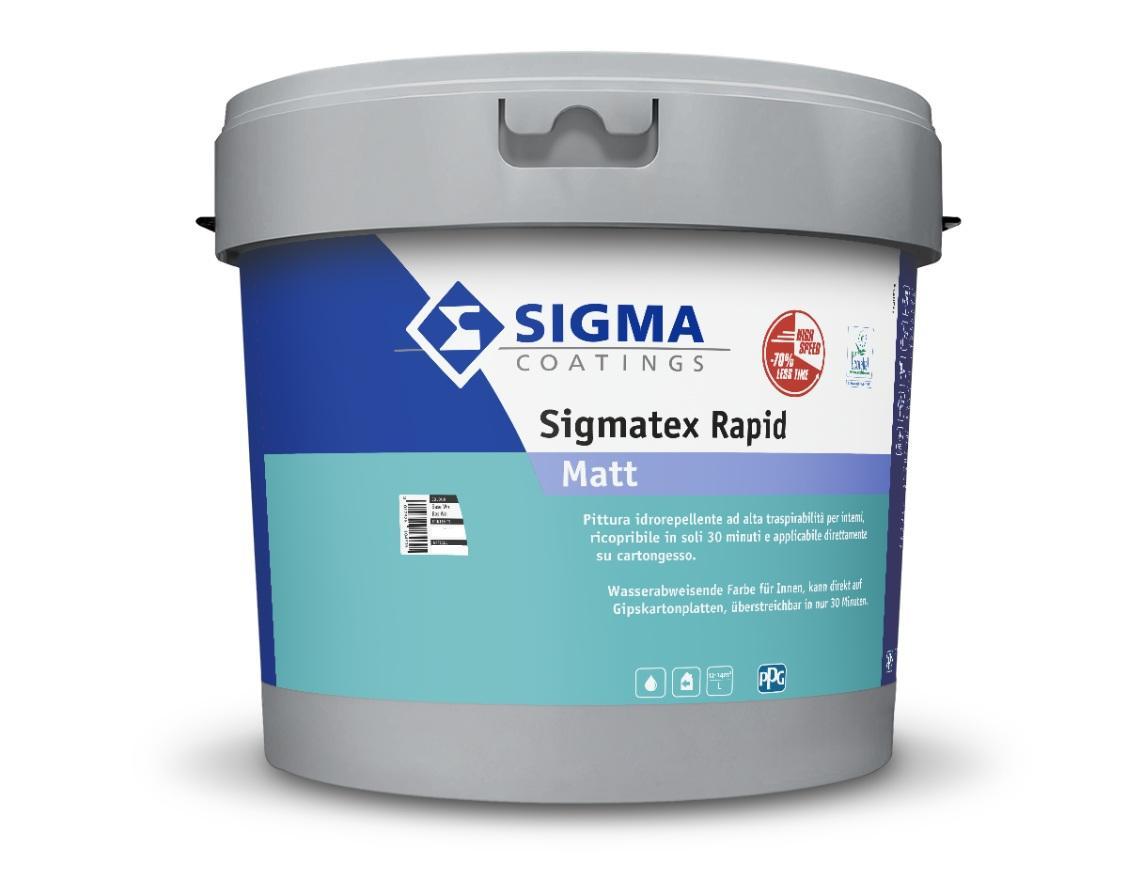 Pittura idrorepellente per interni Sigma Sigmatex rapid wn 1 litro