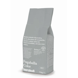 Stucco per fughe  fugabella kk 6 grigio argento 3kg