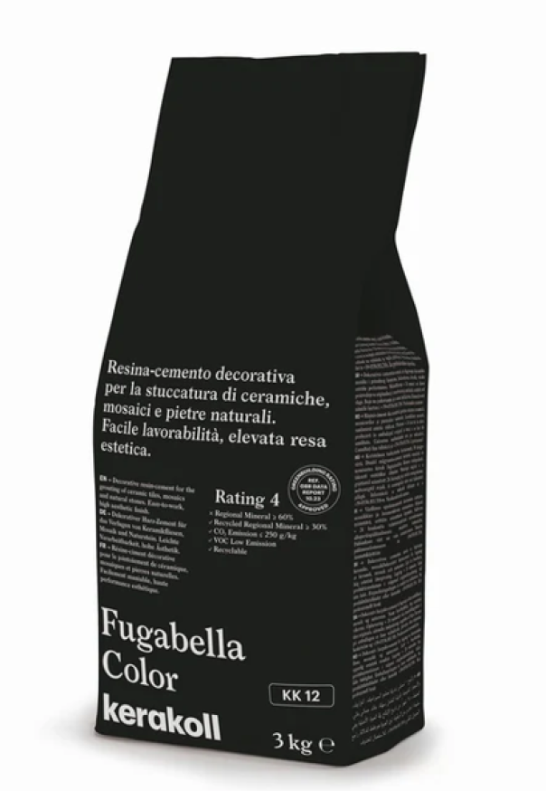 Stucco per fughe Kerakoll Fugabella KK 12 nero 3kg