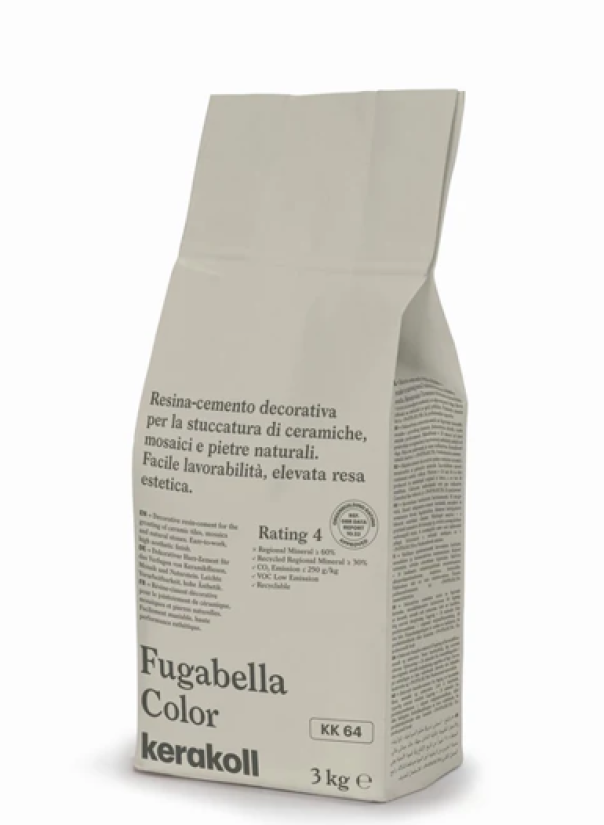 Stucco per fughe Kerakoll Fugabella KK 64 bianco avorio 3kg