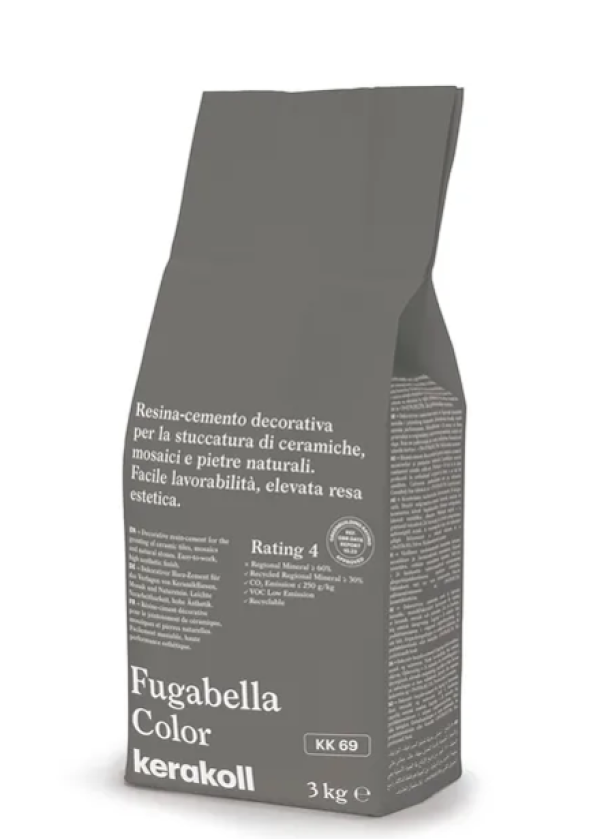 Stucco per fughe Kerakoll Fugabella KK 69 grigio scuro 3kg