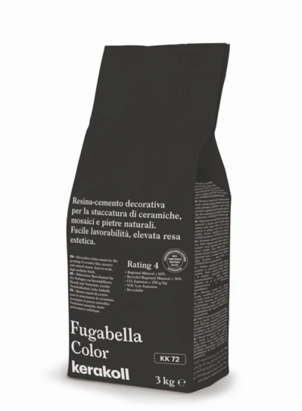 Stucco per fughe Kerakoll Fugabella KK 72 antracite 3kg