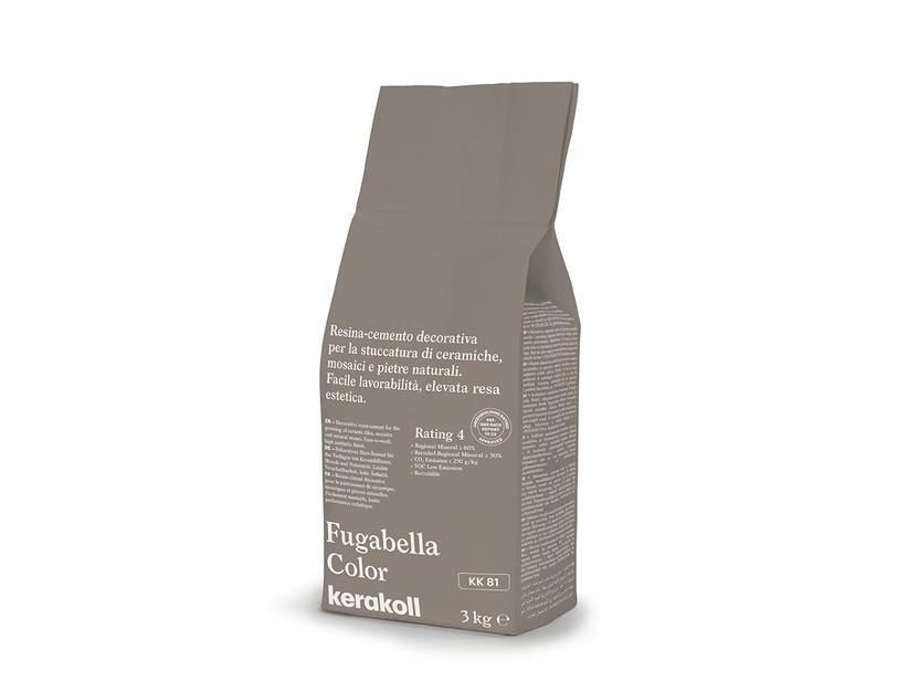 Stucco per fughe Kerakoll Fugabella KK 81 tortora 3kg