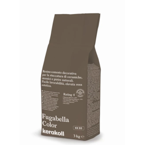 Stucco per fughe  fugabella kk 93 marrone 3kg