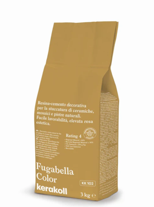 Stucco per fughe Kerakoll Fugabella KK 102 caramello 3kg