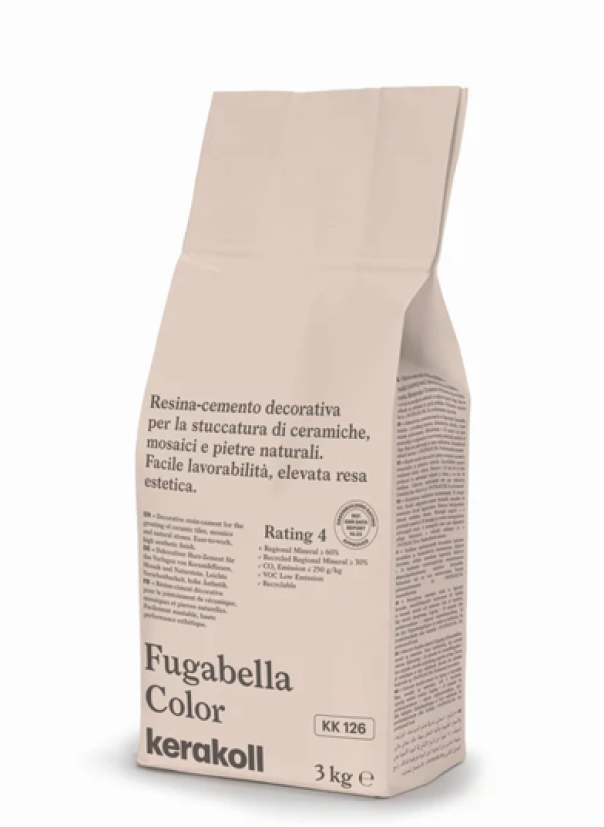 Stucco per fughe Kerakoll Fugabella KK 126 rosa chiaro 3kg