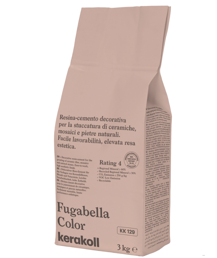 Stucco per fughe Kerakoll Fugabella KK 129 rosa 3kg