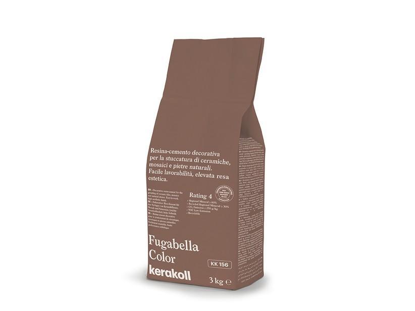 Stucco per fughe Kerakoll Fugabella KK 156 marrone 3kg