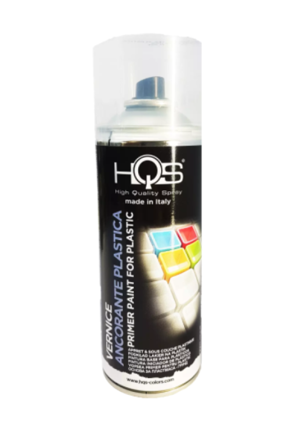 Bomboletta spray HQS Colorpack ancorante per plastica 400ml
