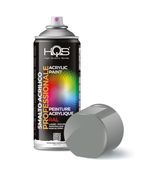 Bomboletta spray HQS Colorpack grigio scuro RAL7004 400ml