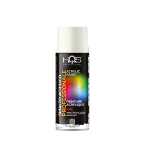 Bomboletta spray hqs  bianco lucido ral9010 400ml