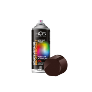 Bomboletta spray hqs  marrone cioccolato ral8017 400ml