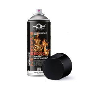 Bomboletta spray hqs  alta temperatura nero 400ml