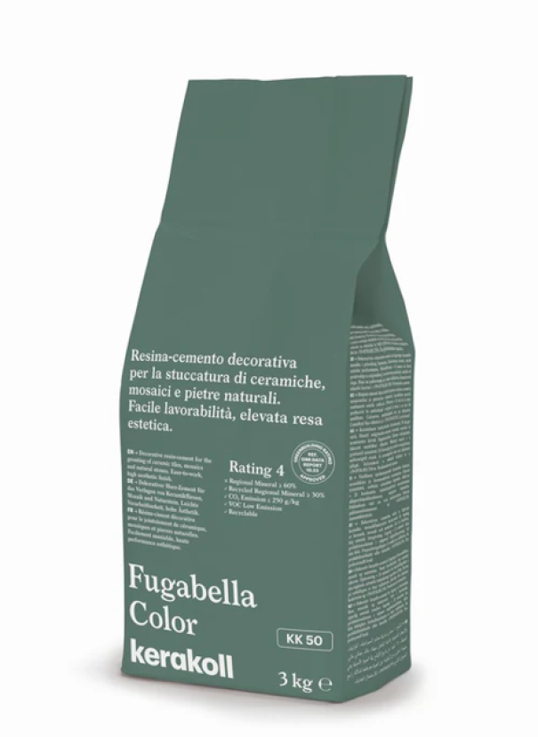 Stucco per fughe Kerakoll Fugabella KK 50 verde scuro 3kg