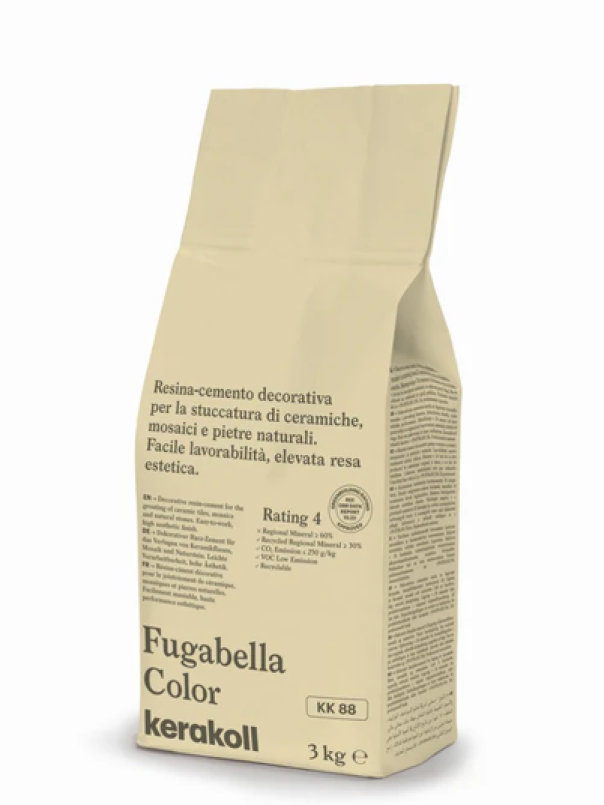 Stucco per fughe Kerakoll Fugabella KK 88 avorio 3kg