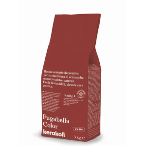 Stucco per fughe  fugabella kk 114 rosso 3kg