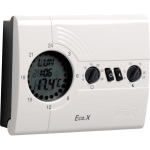 Cronotermostato digitale  settimanale eco x w da parete