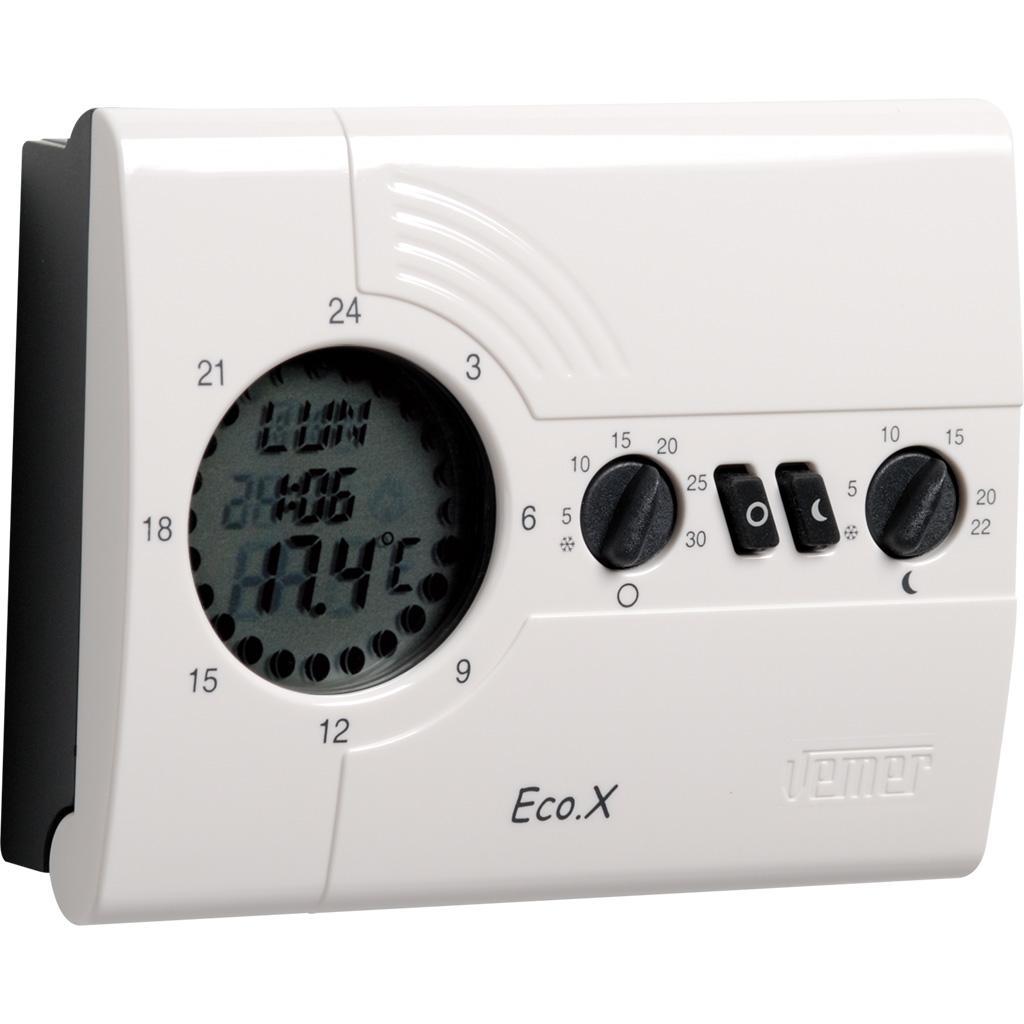 Cronotermostato digitale Vemer settimanale ECO X W da parete