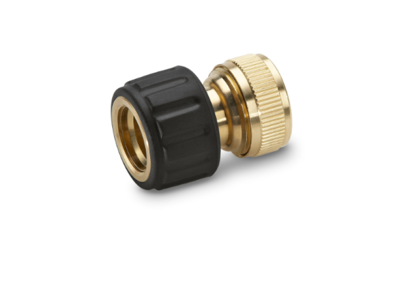 Raccordo tubo ottone Karcher 1/2 e 5/8 per irrigazione
