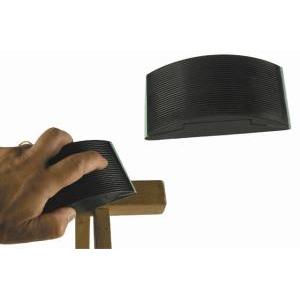 Tampone a mano in gomma  per levigare 70x130mm
